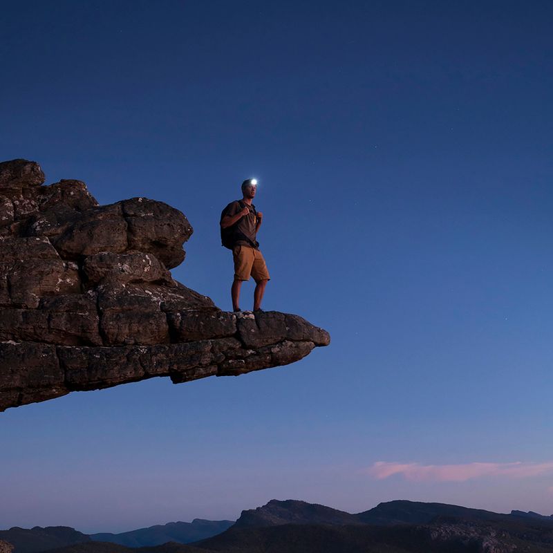 Čelová baterka Petzl Actik sivá E063AA00 6