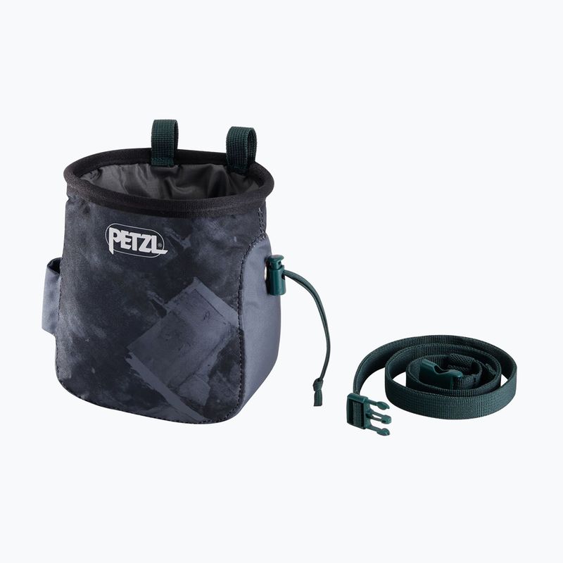 Vrecúško na magnézium Petzl Saka gray