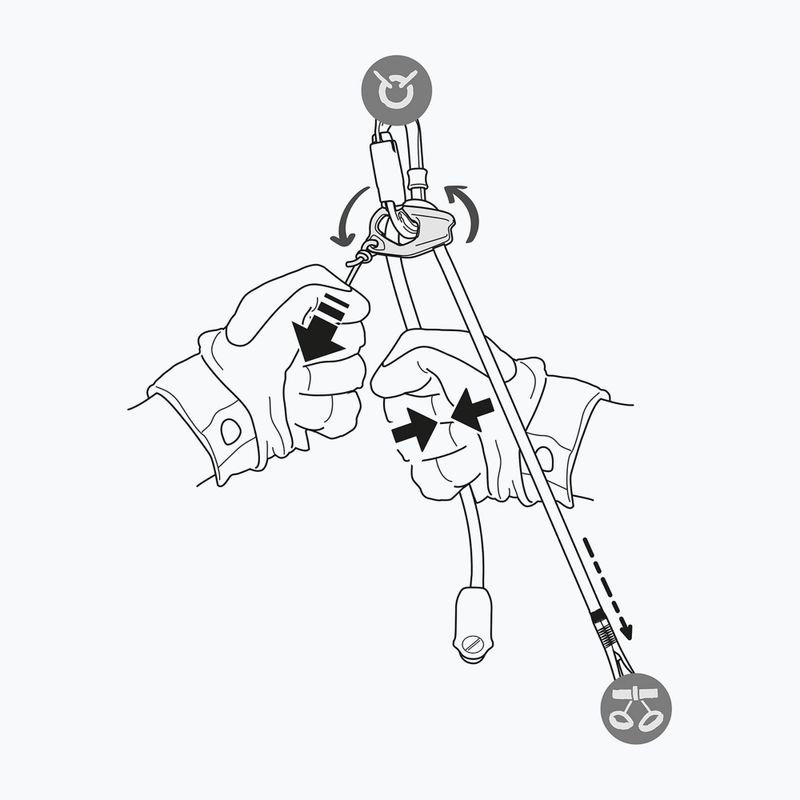 Lonža Petzl Dual Canyon Guide orange 5