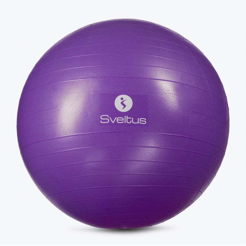 Fitness lopta Sveltus Gymball fialová 0445