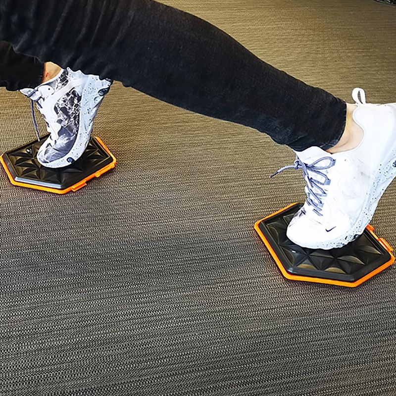 Kĺzne disky na cvičenie Sveltus Functional Slider Premium 2 ks black/orange 2