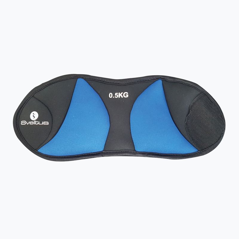 Záťaž na členky Sveltus Ankle Weight Cuff 2 x 500 g blue 2