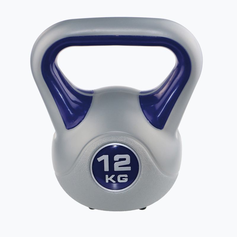 Kettlebell Sveltus Fit 12 kg sivý/modrý