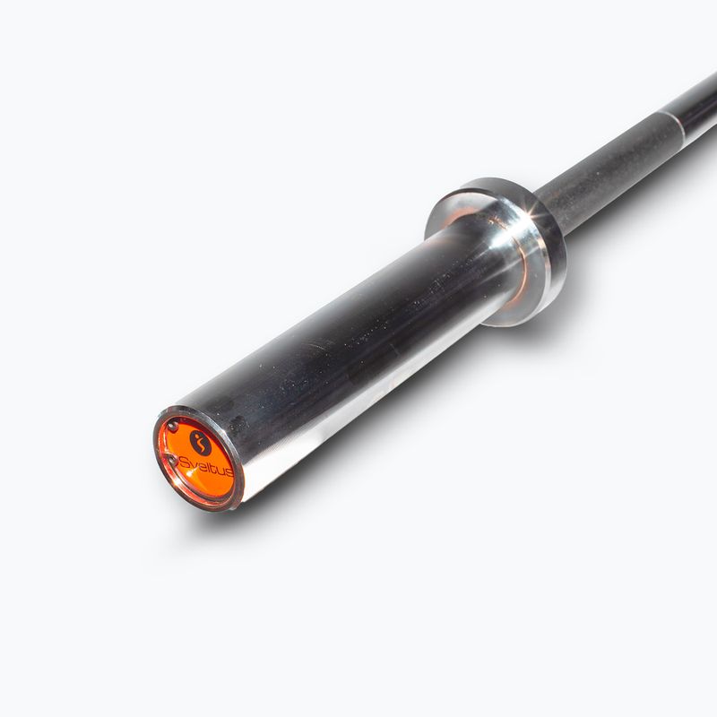 Rovná olympijská tyč Sveltus Training Bar + 2 zarážky chrome 2