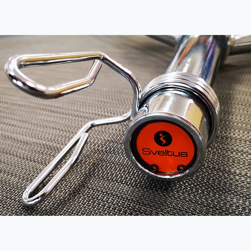 Os trap bar Sveltus Olympic Trap Bar + 2 Stop Disques chrome 2
