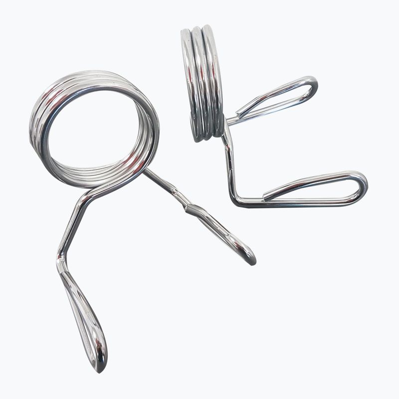 Os na závažie Sveltus Training Bar + 2 Spring Collars 175 cm chrome 3