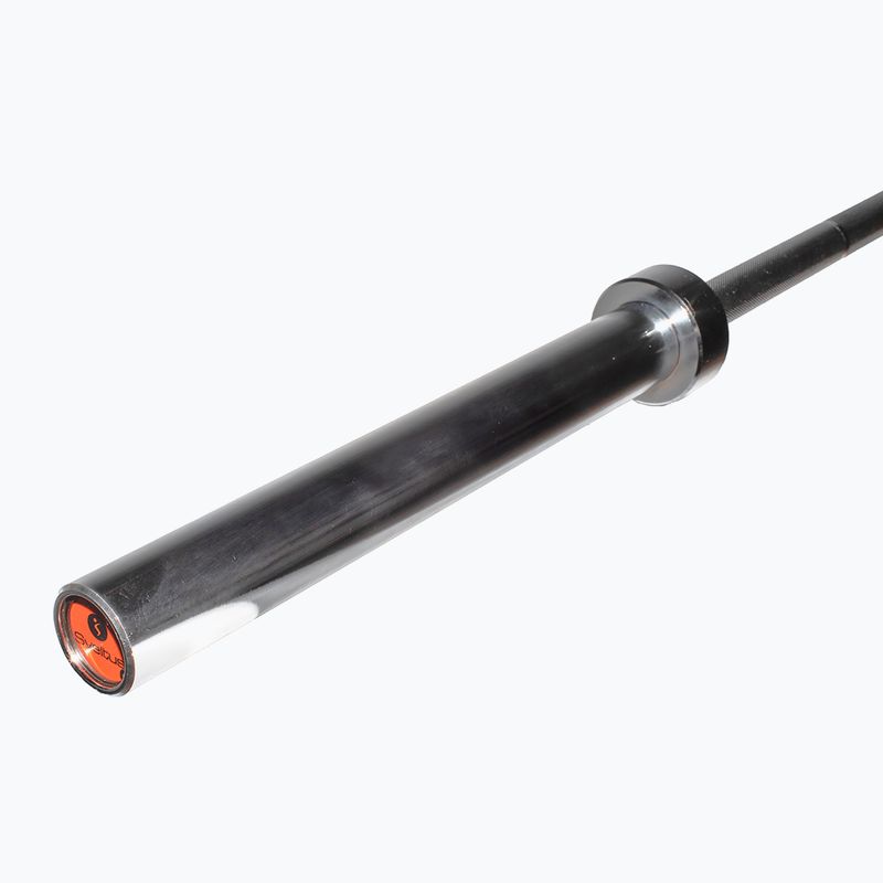Os na závažie Sveltus Training Bar + 2 Spring Collars 220 cm chrome 4