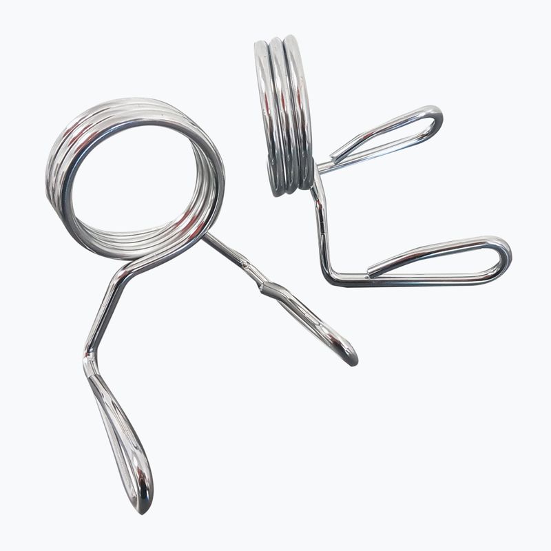 Os na závažie Sveltus Ez Curl Bar + 2 Spring Collars chrome 3