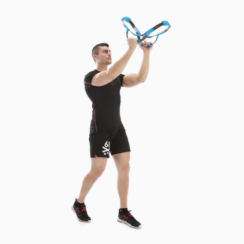 Obruč Sveltus Flexoring šedá/modrá 4