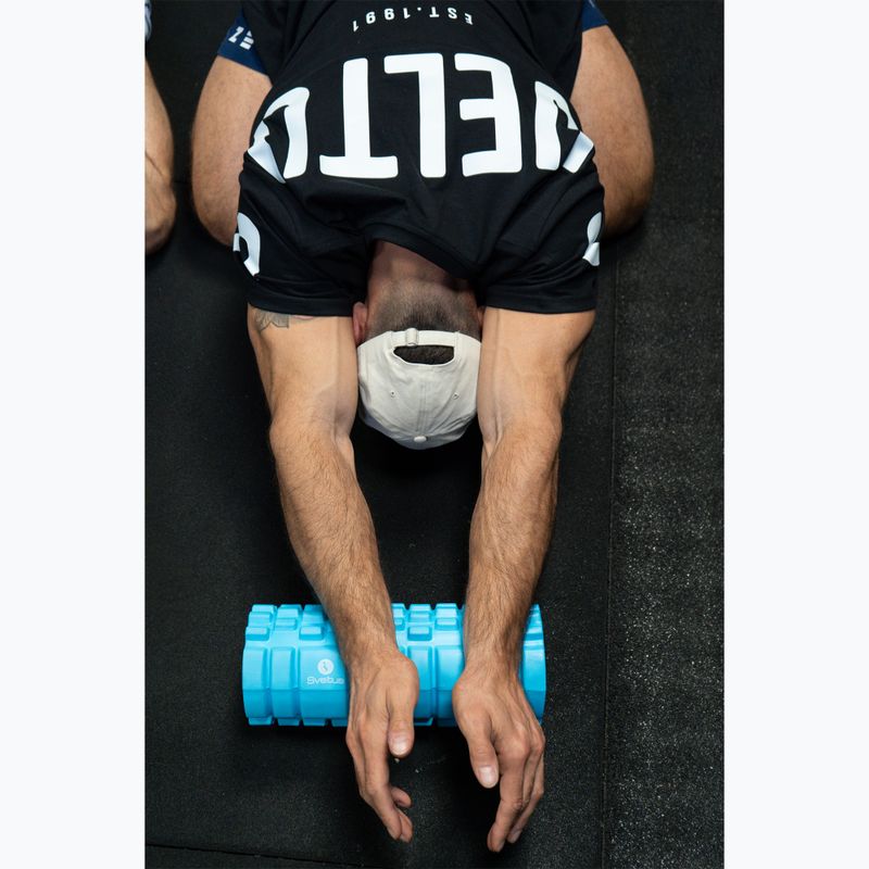 Masážny valec Sveltus Foam With Grid blue 3