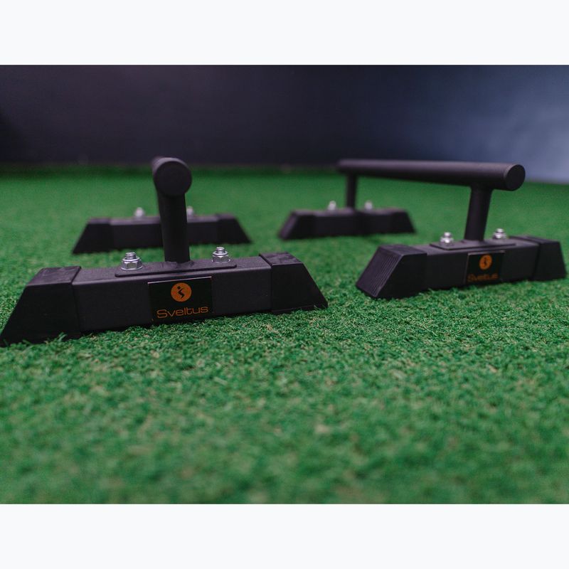 Úchyty na kľuky Sveltus Parallette 2 ks black 2