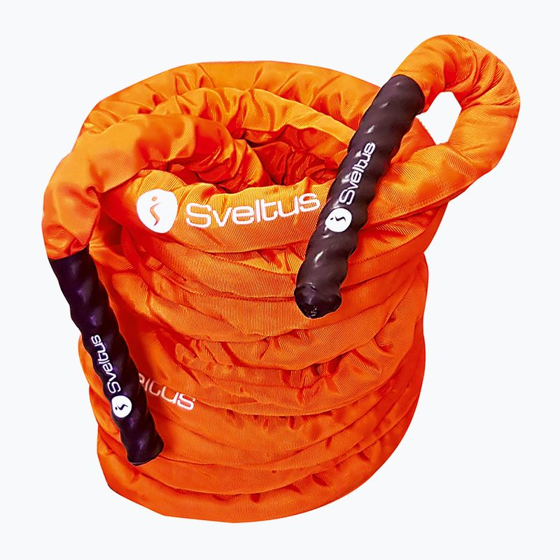 Tréningové lano Sveltus Battle Rope Premium 38 mm orange 2