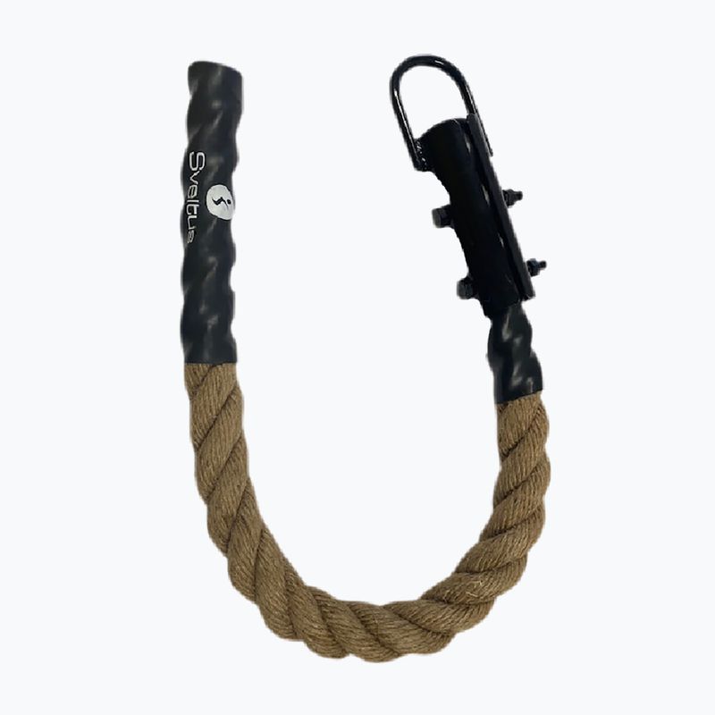 Tréningové lano Sveltus Short Suspension Rope brown