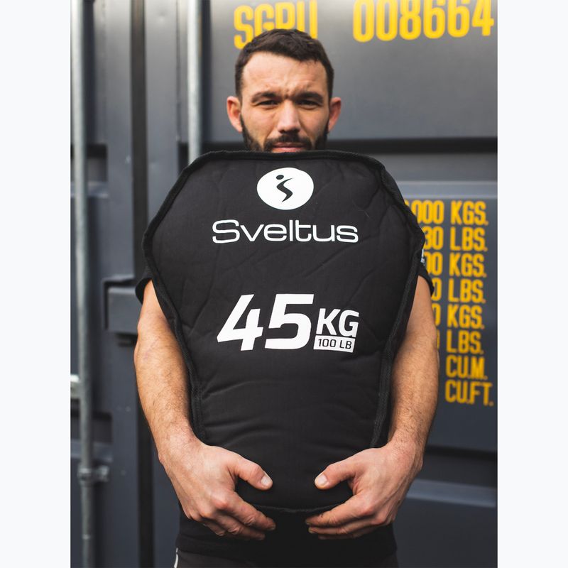 Tréningový vak Sveltus Husafell Bag 45 kg black 5
