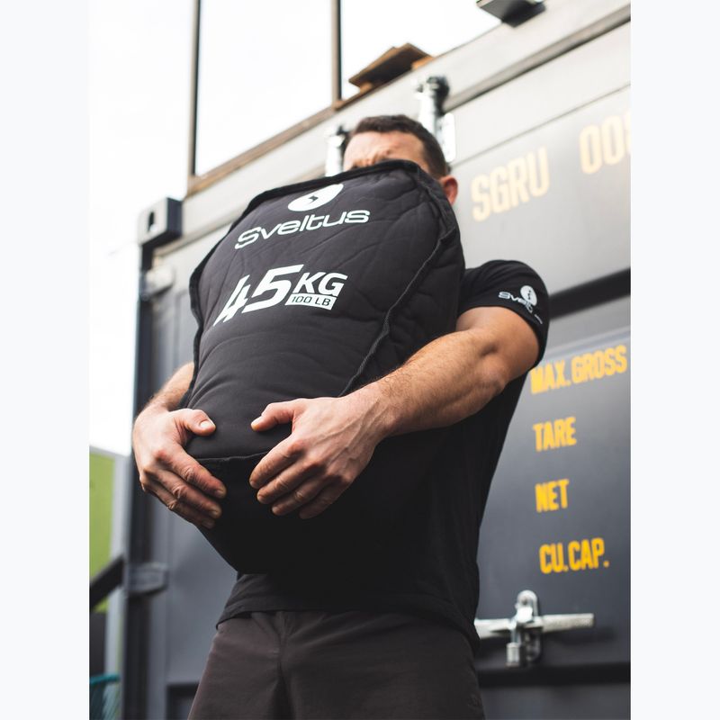 Tréningový vak Sveltus Husafell Bag 45 kg black 6