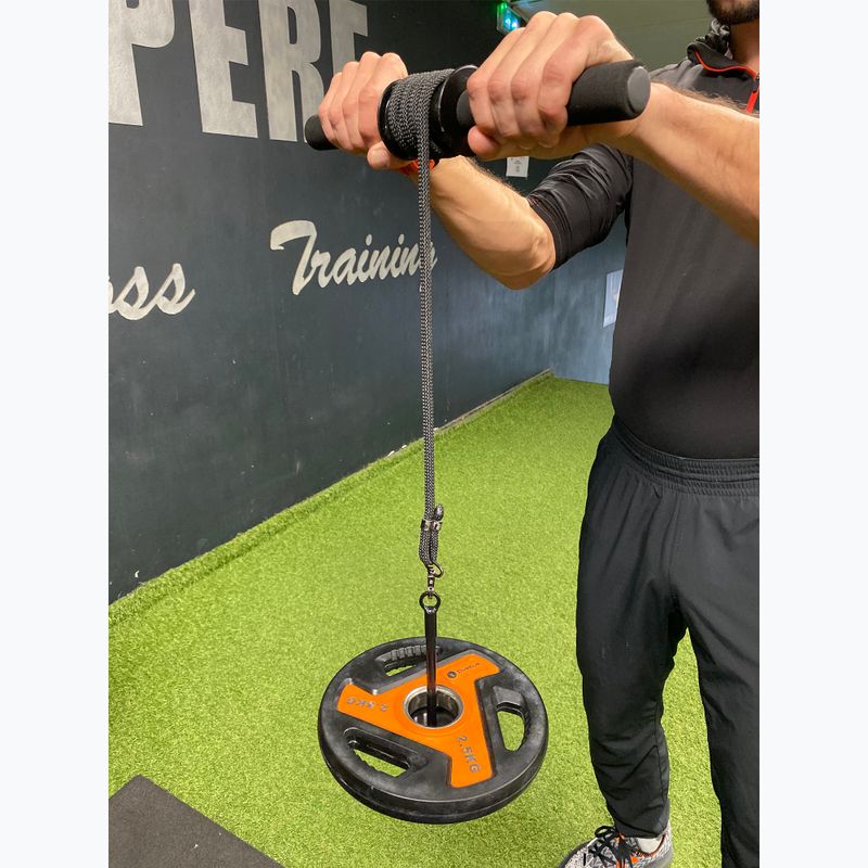 Prístroj na tréning zápästí a predlaktí Sveltus Wrist Roller black 3