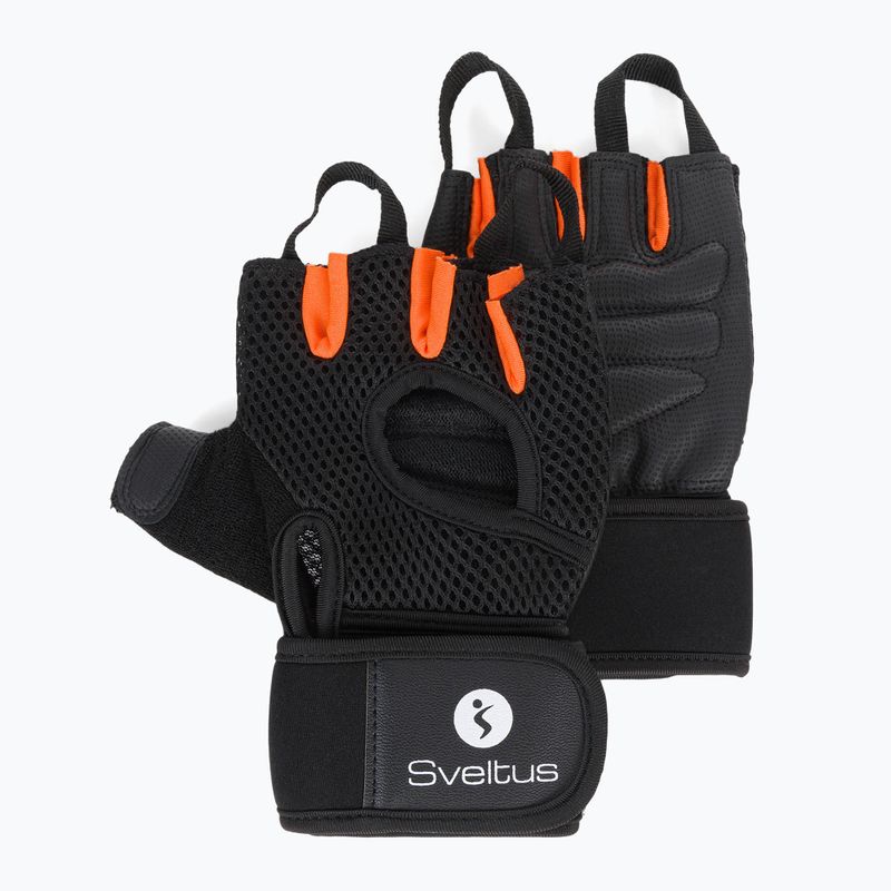 Tréningové rukavice Sveltus Weight Lifting black 5650