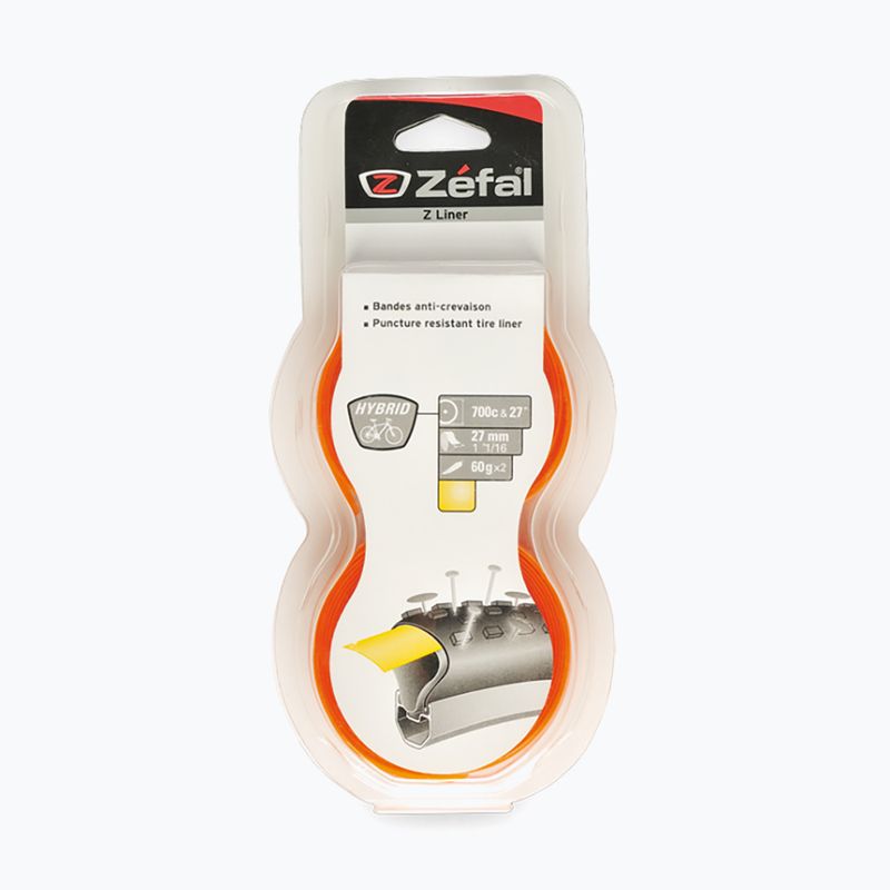 Vložky proti prepichnutiu Zefal Z-Liner 27 mm 2 ks oranžové 2