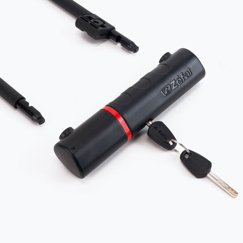Zefal K-Traz U11 Cable Level 11 Zámok na bicykel U-Lock čierny 4922B 5