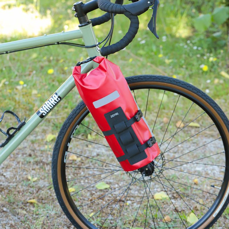 Taška na bicykel Zefal Z Adventure Fork Pack & Holder červená ZF-751 3