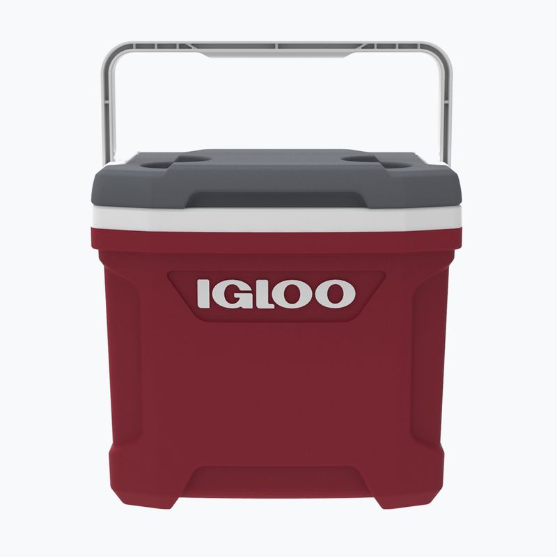 Cestovná chladnička Igloo Latitude 16 industrial red/white/meteorite