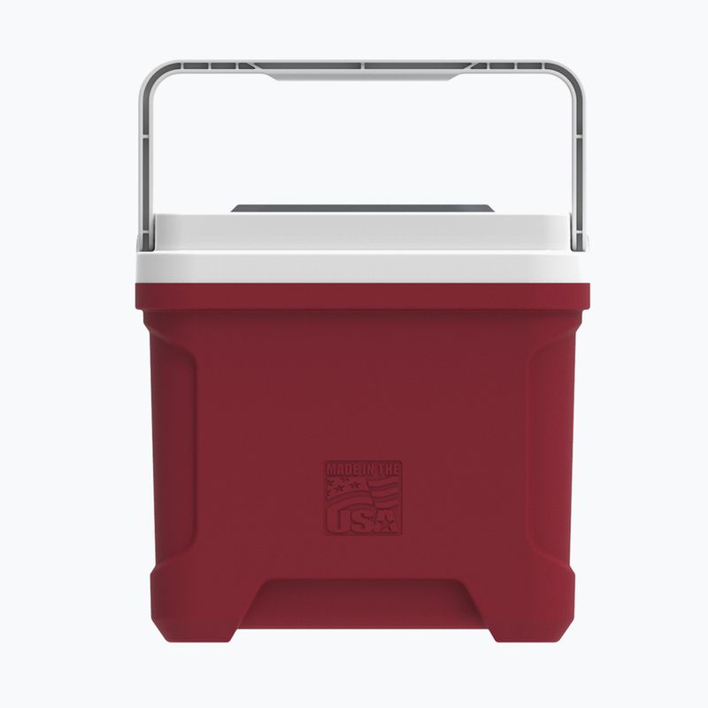 Cestovná chladnička Igloo Latitude 16 industrial red/white/meteorite 3