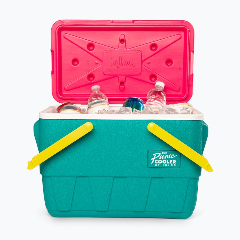 Prenosná chladnička Igloo Retro Picnic 25 Qt 23 l dark jade 9