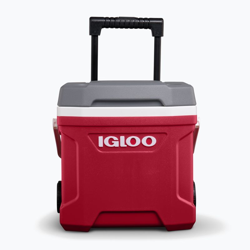 Cestovná chladnička Igloo Latitude 16 Qt Roller 15 l industrial red/ meteorite 7