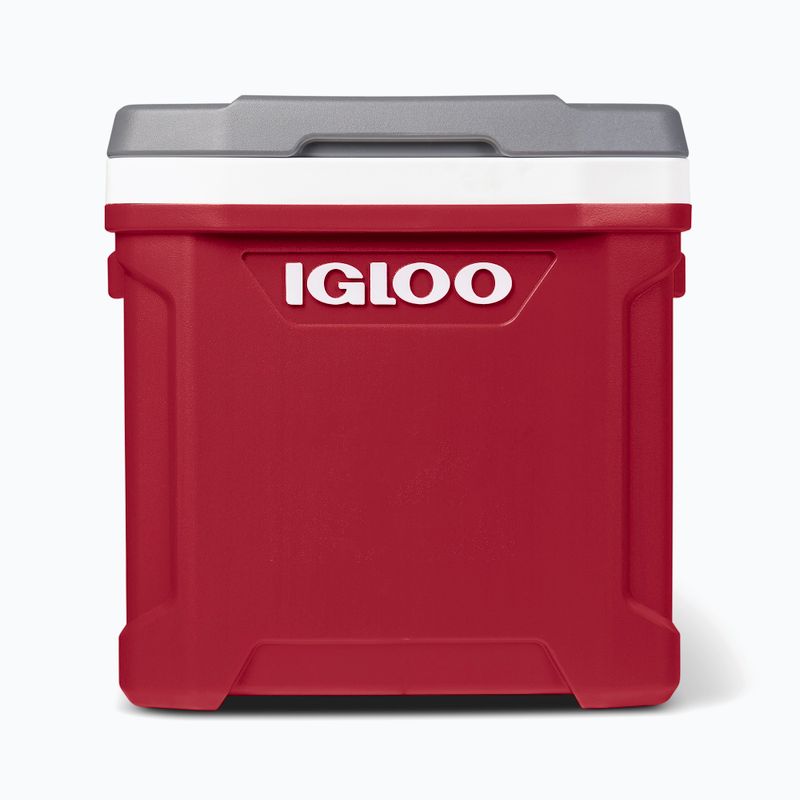 Cestovná chladnička Igloo Latitude 60 Roller 56 l industrial red/ meteorite
