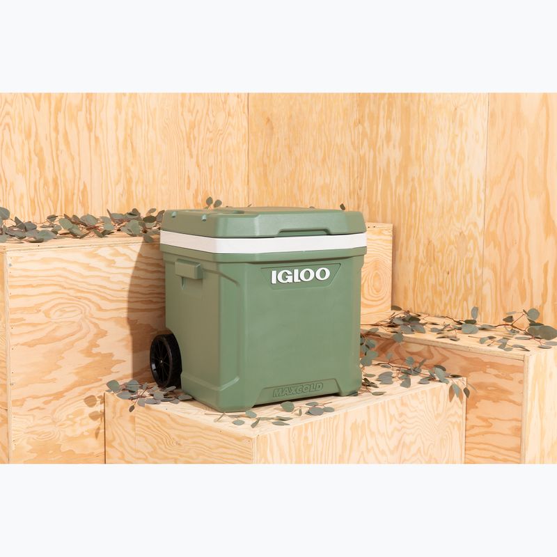 Cestovná chladnička Igloo Ecocool Latitude 60 Qt Roller 56 l vintage green 9