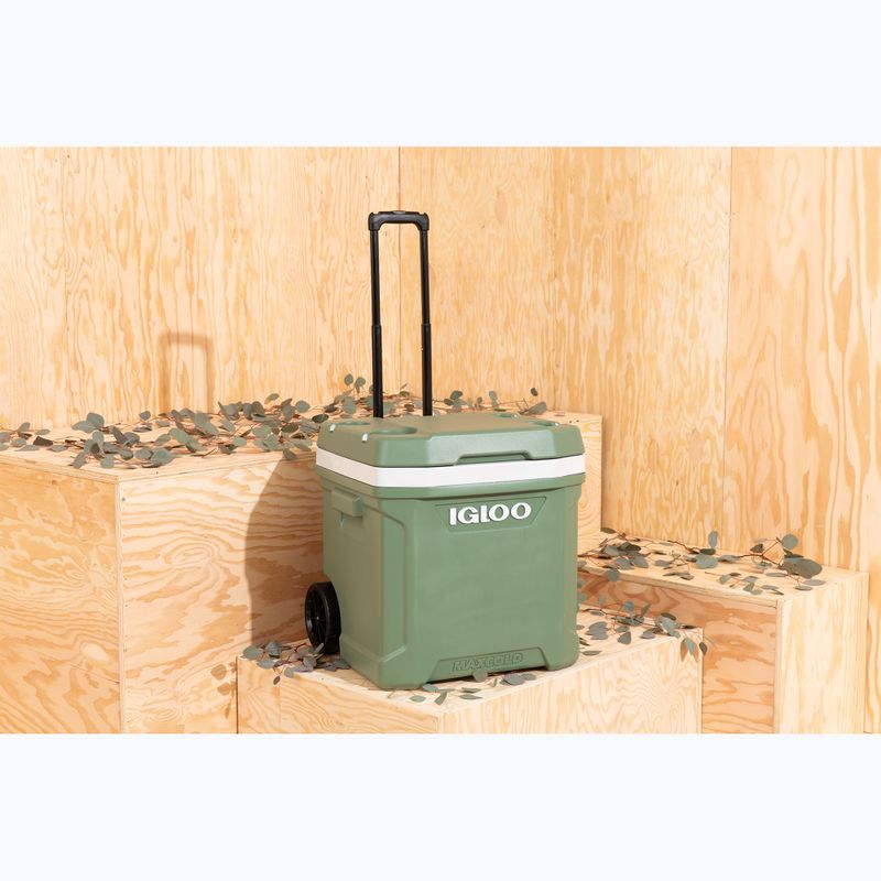 Cestovná chladnička Igloo Ecocool Latitude 60 Qt Roller 56 l vintage green 10