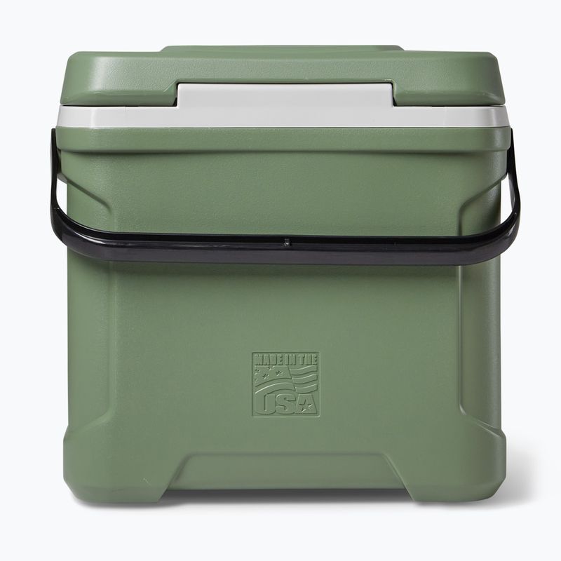 Cestovná chladnička Igloo Ecocool Latitude 30 eco gray/vintage green/black 2