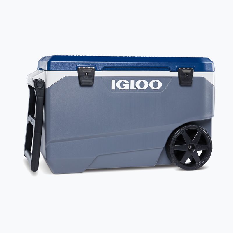 Cestovná chladnička Igloo Maxcold Latitude 90 Qt Roller 85 l carbonite/aegean sea 3