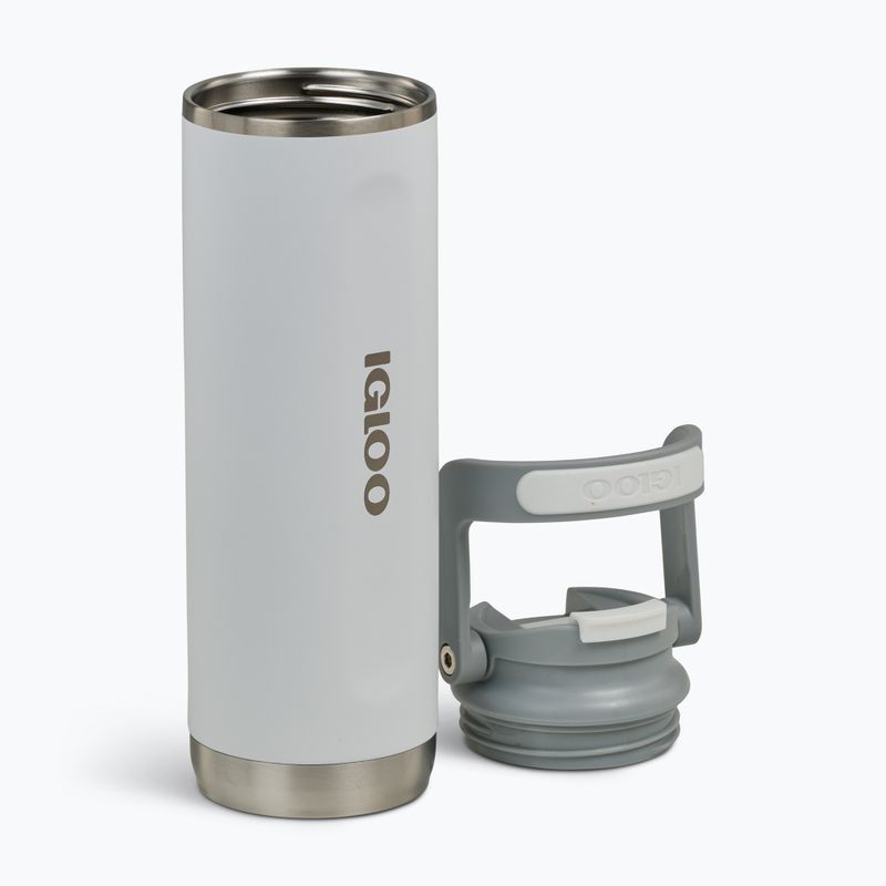 Igloo Tumbler Flip 'n' Sip 600 ml termohrnček biely 2