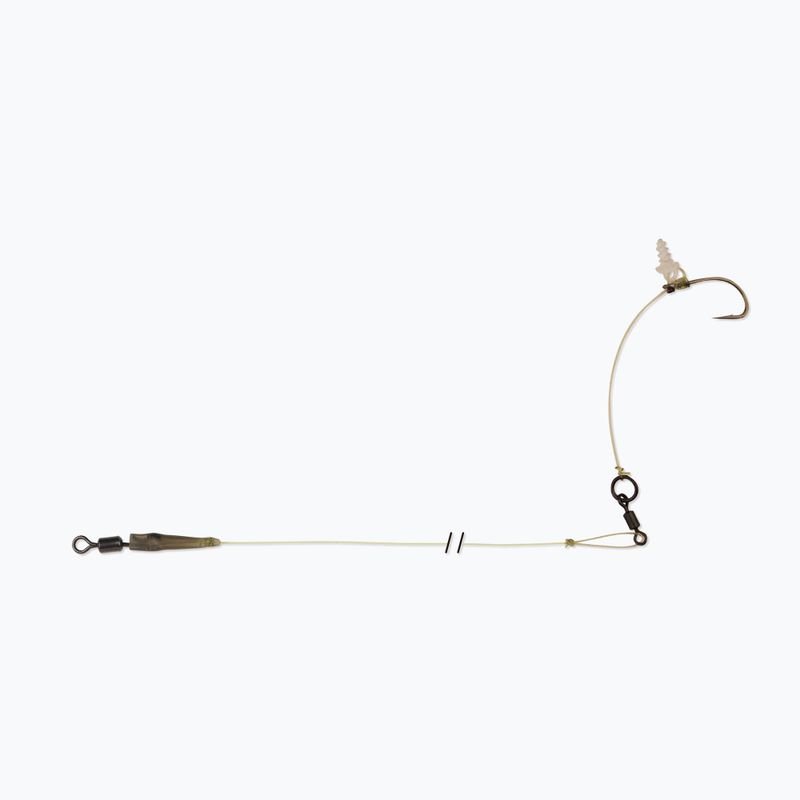 Carp Spirit Hinged Stiff Rig Ostnatý kaprový nadväzec zelený ACS340038