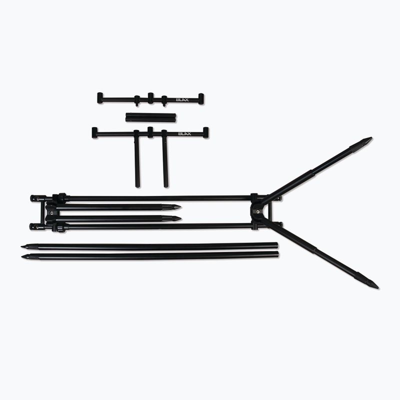 Carp Spirit Blax Rod Pod Kompletný stojan na prúty čierny ACS370090 2