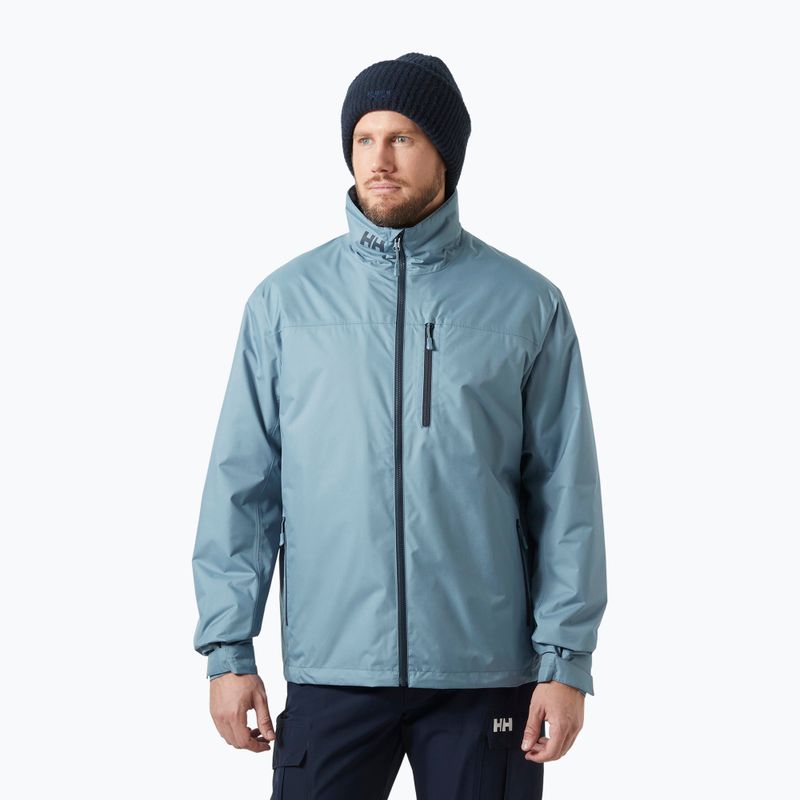 Pánska jachtárska bunda Helly Hansen Crew Hooded Pile washed navy 14
