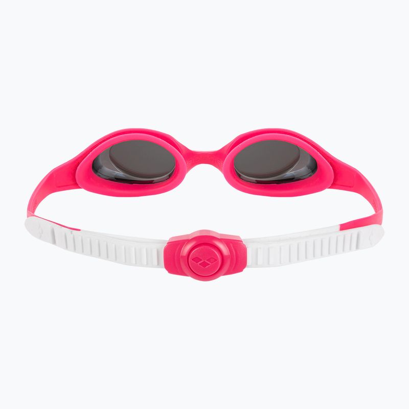 Detské plavecké okuliare arena Spider JR Mirror white/pink/fuchsia 5