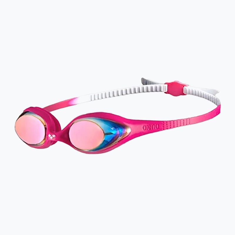 Detské plavecké okuliare arena Spider JR Mirror white/pink/fuchsia 6