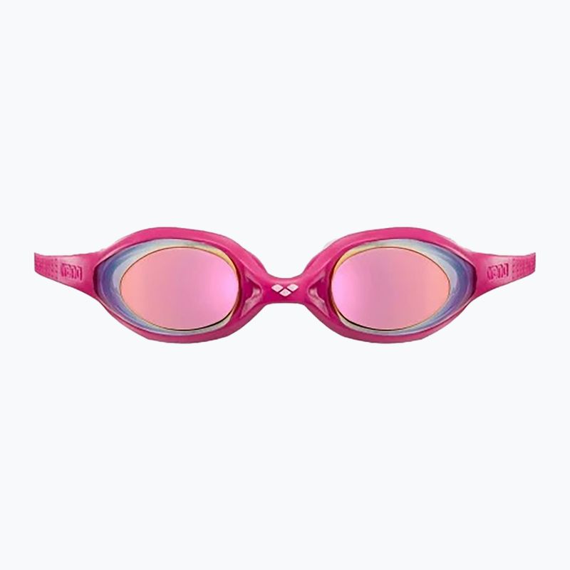 Detské plavecké okuliare arena Spider JR Mirror white/pink/fuchsia 7