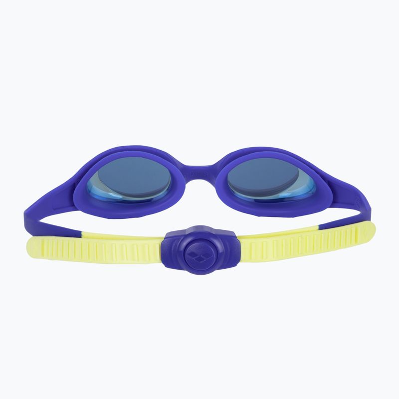 Detské plavecké okuliare arena Spider JR Mirror modré/modré/žlté 5