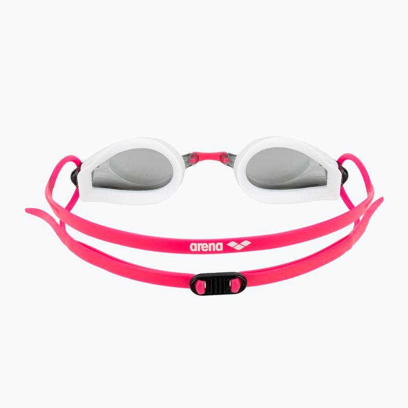Plavecké okuliare arena Tracks white/smoke/fuchsia 4