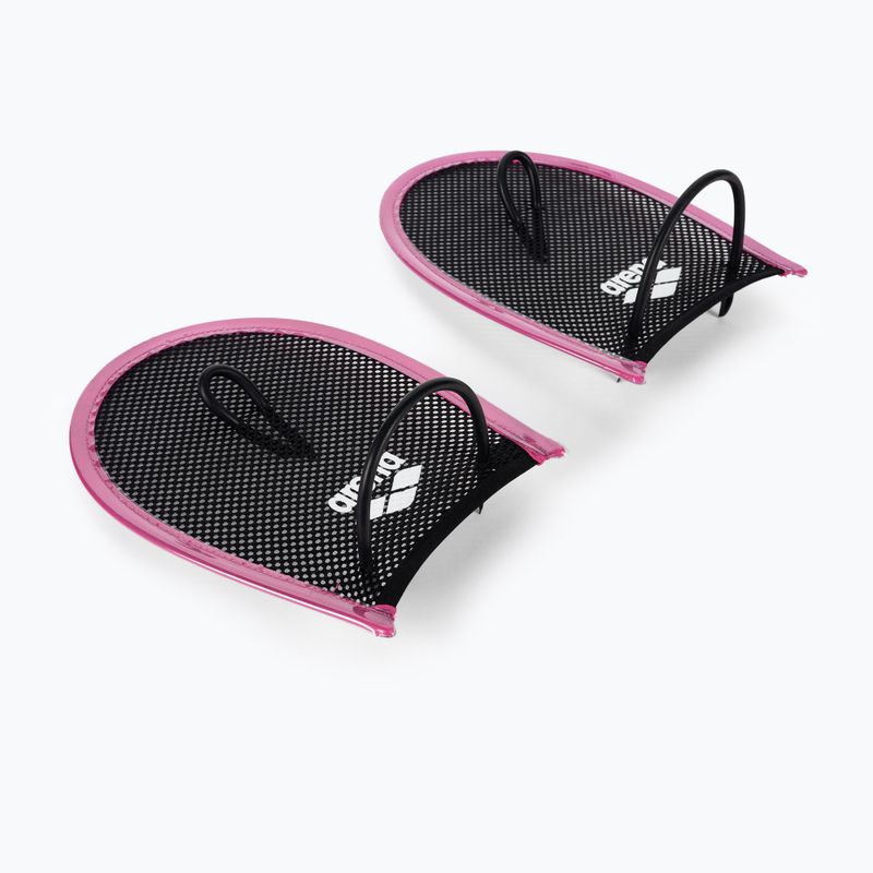 Pádla Arena Flex Swim čierno-ružové 1E554/95
