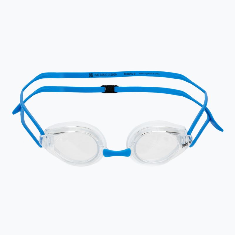 Detské plavecké okuliare arena Tracks JR clear/clear/light blue 2