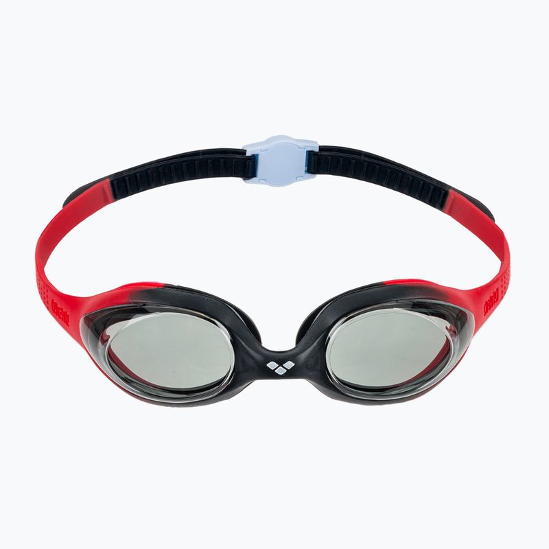 Detské plavecké okuliare arena Spider red/smoke/black 2