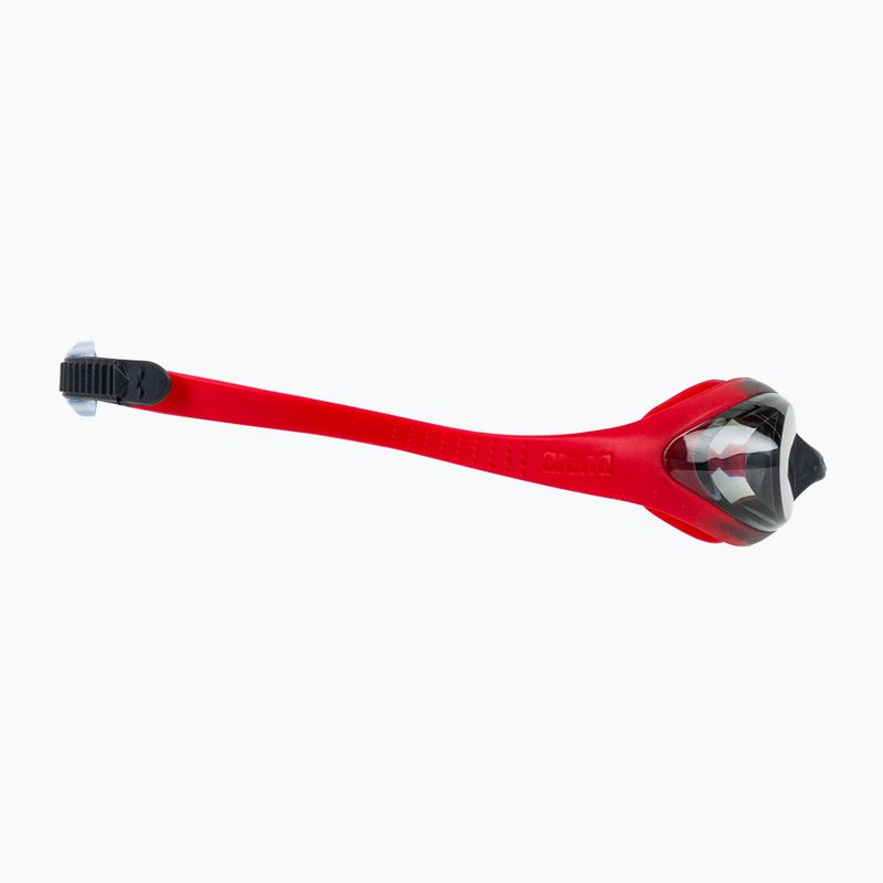 Detské plavecké okuliare arena Spider red/smoke/black 3