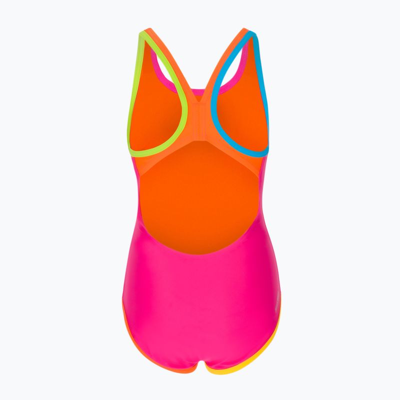 Detské jednodielne plavky arena Patch One Piece L pink 2A787 2