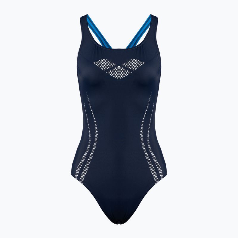 Dámske jednodielne plavky arena Isla One Piece navy blue 66