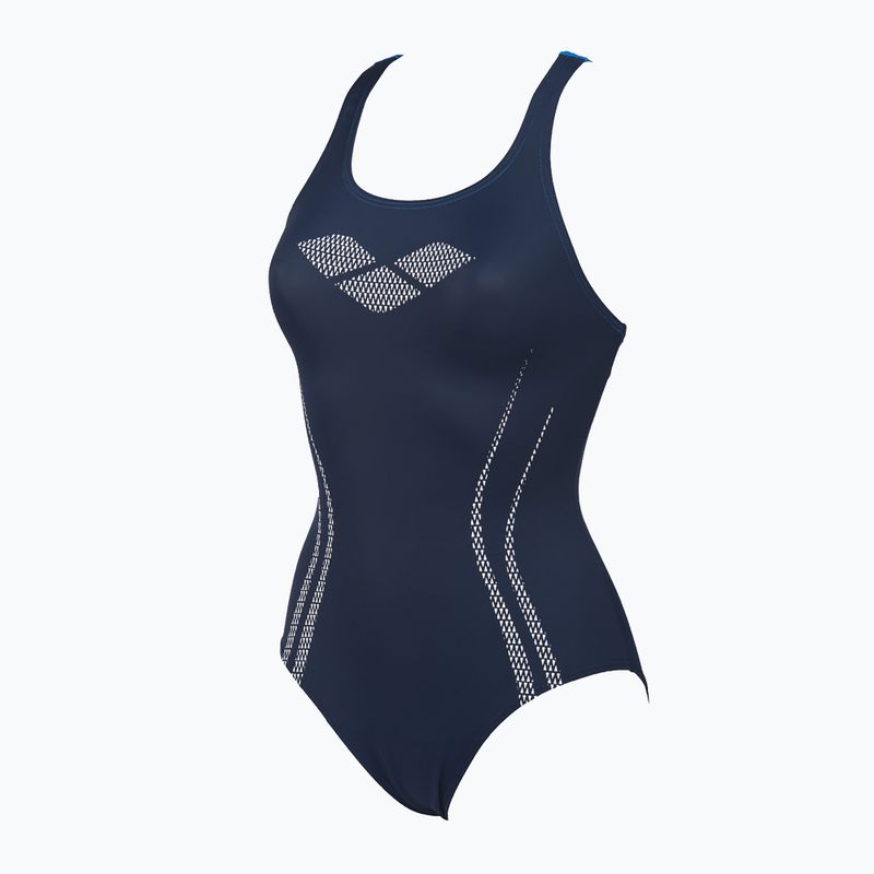 Dámske jednodielne plavky arena Isla One Piece navy blue 66 4