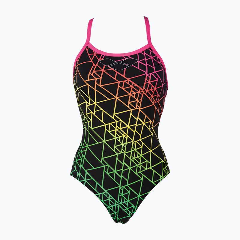 Dámske jednodielne plavky arena Reticulum One Piece black 83/59 5